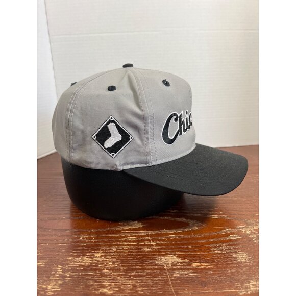 Vintage MLB Chicago White Soxs Embroidered Snapback Hat X3 - Picture 2 of 6